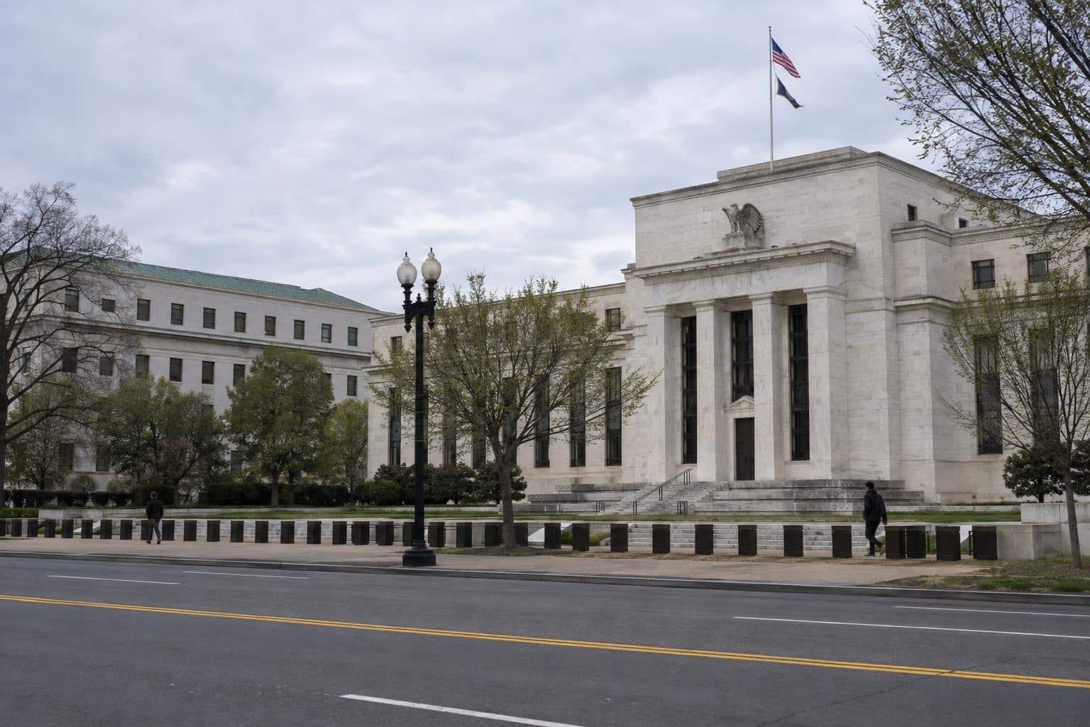 Exterior of two Federal Reserve buildings in Washington, D.C.